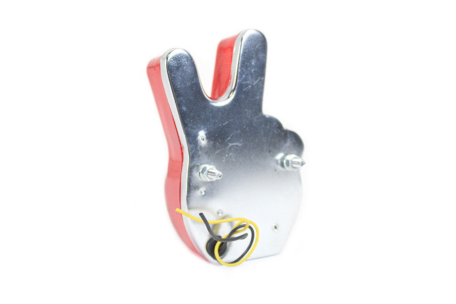 V-Twin - 33-1675 - Peace Sign Tail Lamp LED