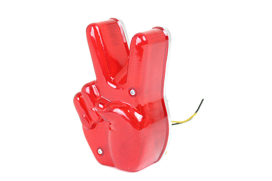 V-Twin - 33-1675 - Peace Sign Tail Lamp LED