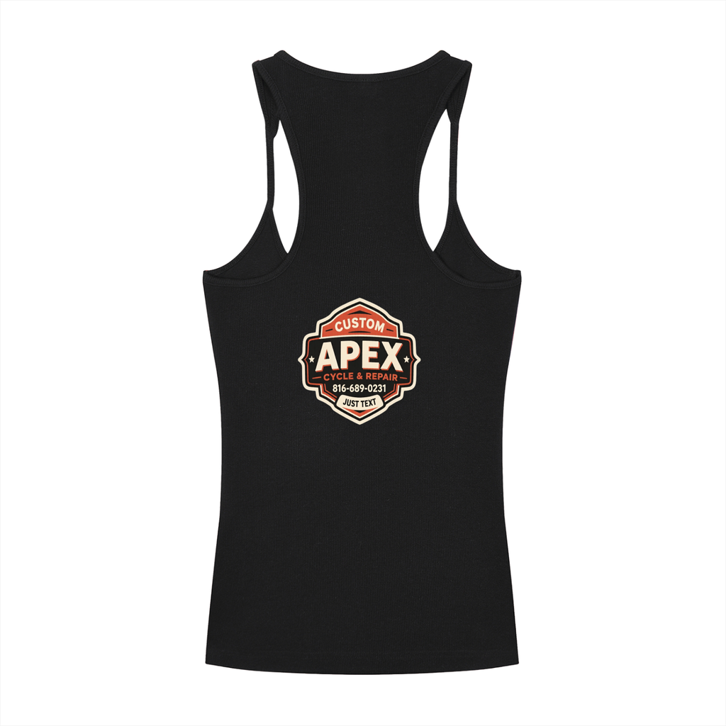 Slim Fit Ribbed Racerback Tank Top
