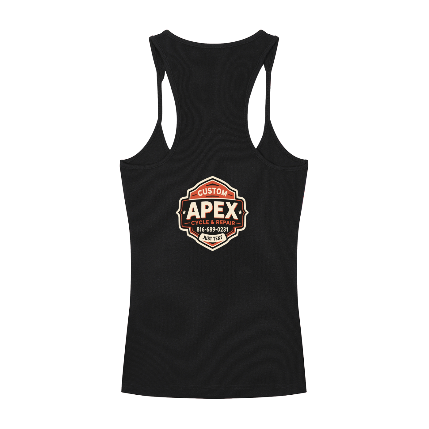 Slim Fit Ribbed Racerback Tank Top